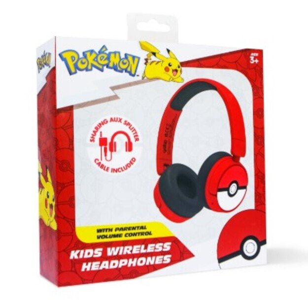 OTL - Bluetooth Headset w/Perental Control - Pokemon Pokeball (PK1000) 1
