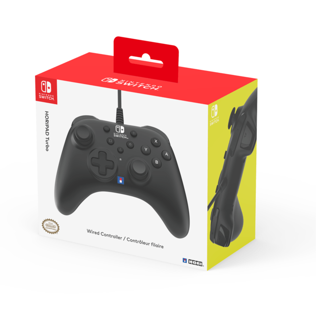 HORI - HORIPAD Turbo (Black) for Nintendo Switch™ 3