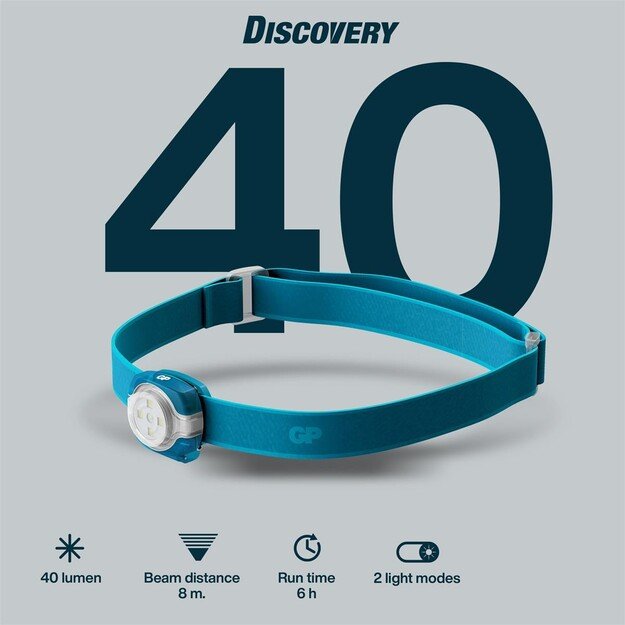 GP - Discovery Multi-Usage Headlamp, CH31, 40 lumens 3