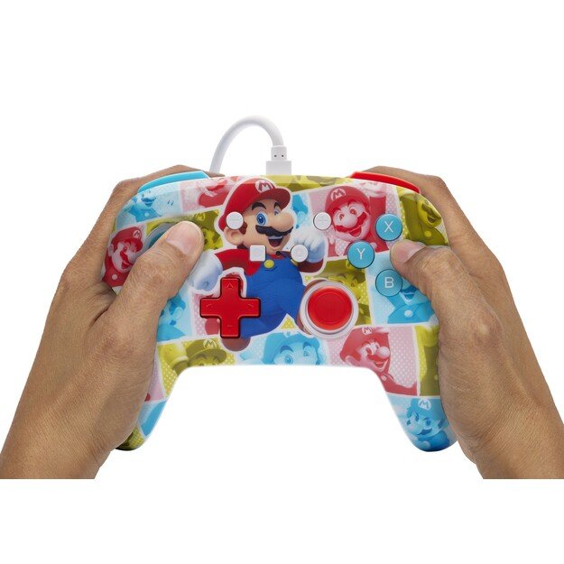 PowerA Enhanced Wired Controller - Mario Hero Reel (Nintendo Switch) 7