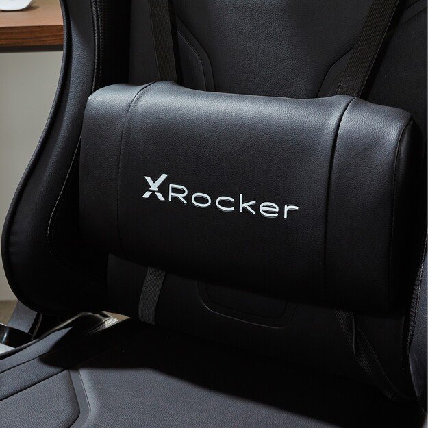 XROCKER AGILITY SPORT ESPORT PC OFFICE GAMING CHAIR - CARBON BLACK 2