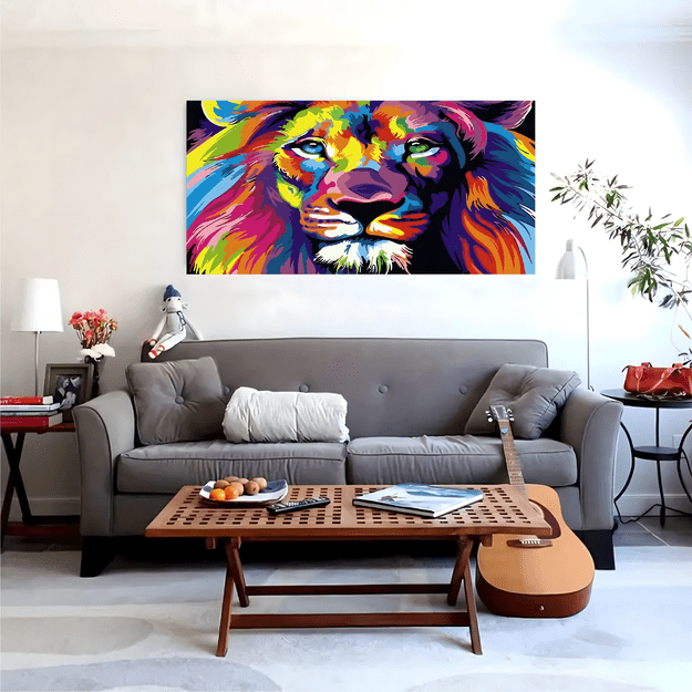 HAFT DIAMENTOWY DUŻY 120x60 Diamond Painting Mozaika Diamentowa XXL ZESTAW  2
