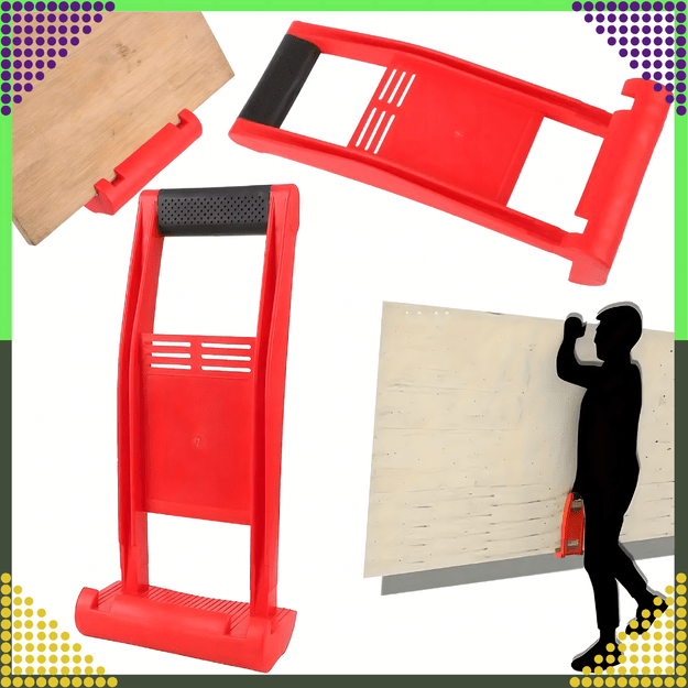 Uchwyt do Noszenia Przenoszenia Transportu Płyt Wiórowych GK G-K Gips 80 kg 1