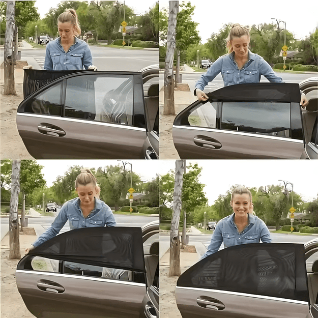 4 x Roletai Nuo Saulės Užuolaidoms Nuo Uodų Automobilio Langų Užuolaidoms 34 4 x Roletai Nuo Saulės Užuolaidoms Nuo Uodų Automobilio Langų Užuolaidoms 34