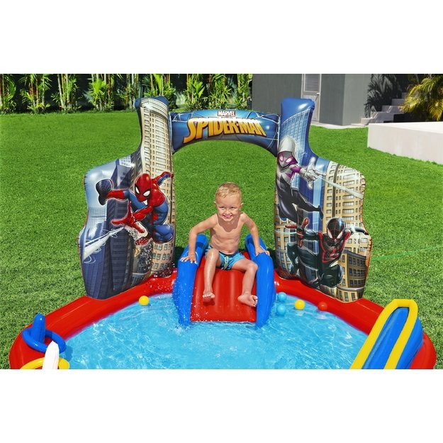 Bestway 98793 Plac Zabaw Dmuchany Spider-Man 211 x 206 x 127 cm  28