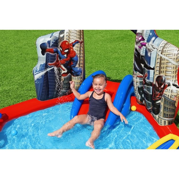 Bestway 98793 Plac Zabaw Dmuchany Spider-Man 211 x 206 x 127 cm  26