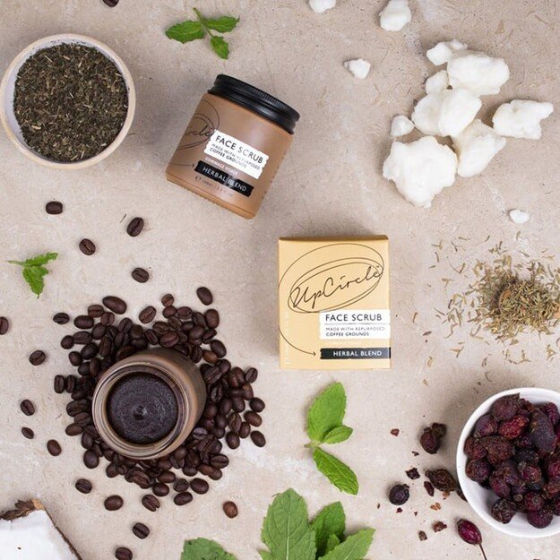 UpCircle - Coffee Face Scrub Herbal Blend 100 ml 3