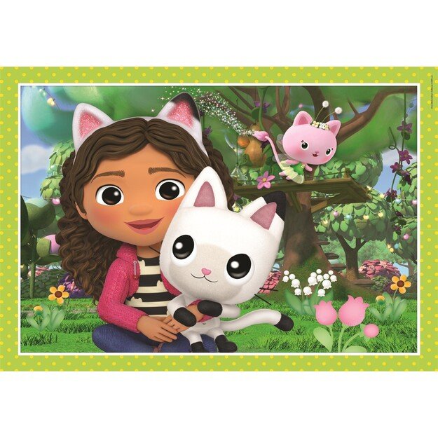 Clementoni - Gabby's Dollhouse - 4 in 1 Puzzle (21524) 6