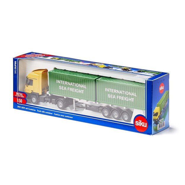 Siku - 1:50 Truck With Containers (313-3921) 3