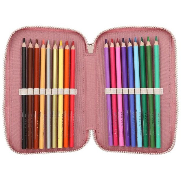 Miss Melody - Triple Pencil Case FLOWERS ( 0412869 ) 6