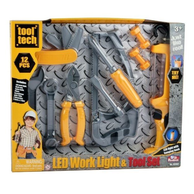 Tool Tech - Tool w. Led Lamp (12 parts) (25101) 1