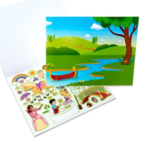 Melissa & Doug - Reusable Sticker Pad - Princess Castle (14306) 4