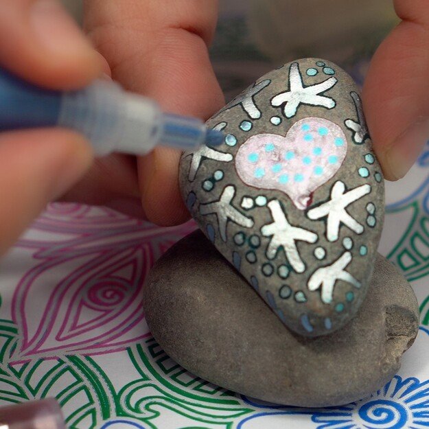 Marvins Magic - Silver Rainbow Markers - (MMART002) 1