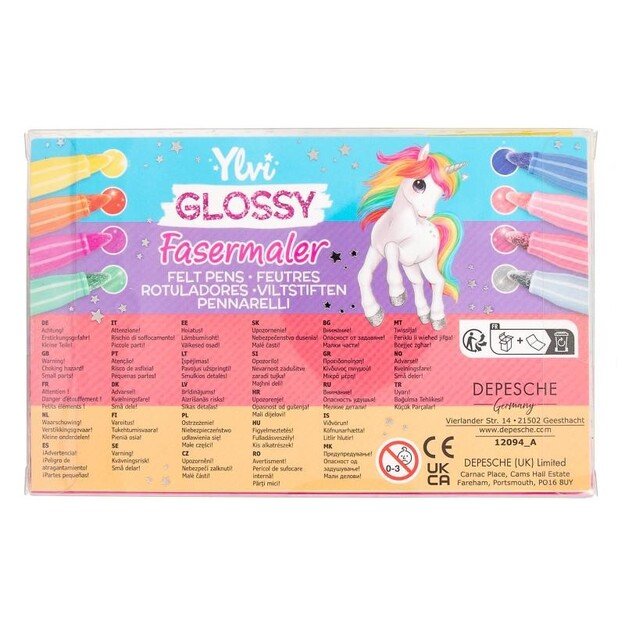 Ylvi - Glossy Felt Pen Set ( 0412094 ) 1