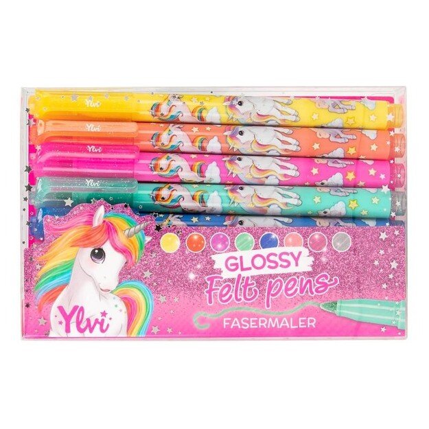 Ylvi - Glossy Felt Pen Set ( 0412094 ) 4