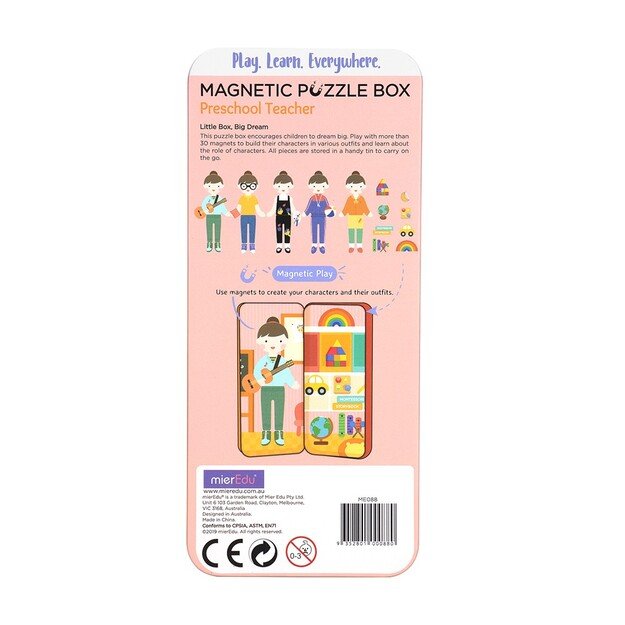 mierEdu - Magnetic Hero Box - Preschool Teacher - (ME088) 1