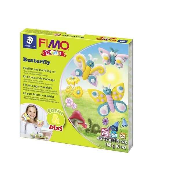 FIMO - Kids Form & Play Set - Butterfly (8034 10 LZ) 6