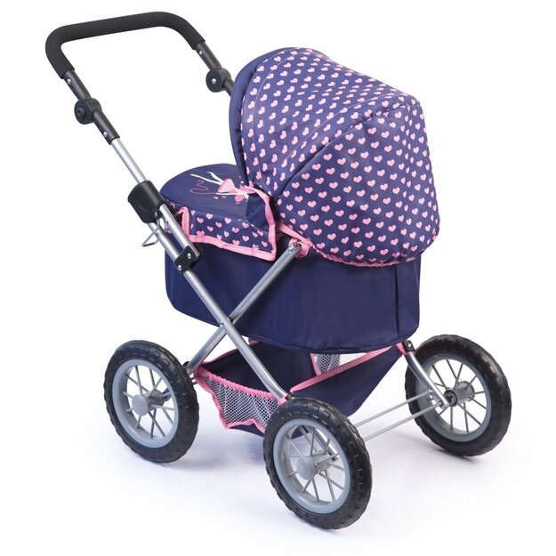 Bayer - Dolls Pram - Trendy - Navy (13052AA) 4