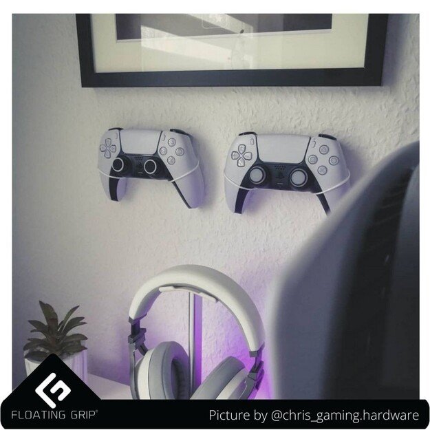 Floating Grips Playstation Controller Wall Mount 3