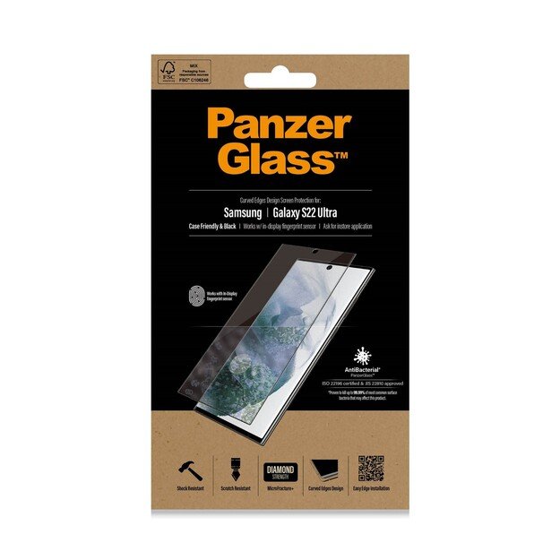 PanzerGlass - UltraForce1 Samsung Galaxy S22 Ultra - Screen Protector 2