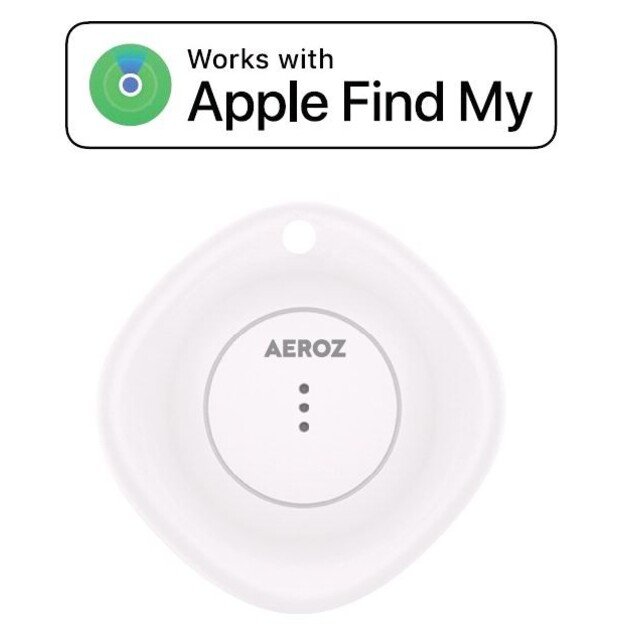 AEROZ - TAG-1000  White - Key finder for use with iPhone - Works with Apple Find My app 3