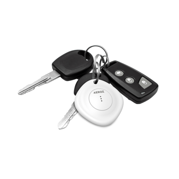 AEROZ - TAG-1000  White - Key finder for use with iPhone - Works with Apple Find My app 2
