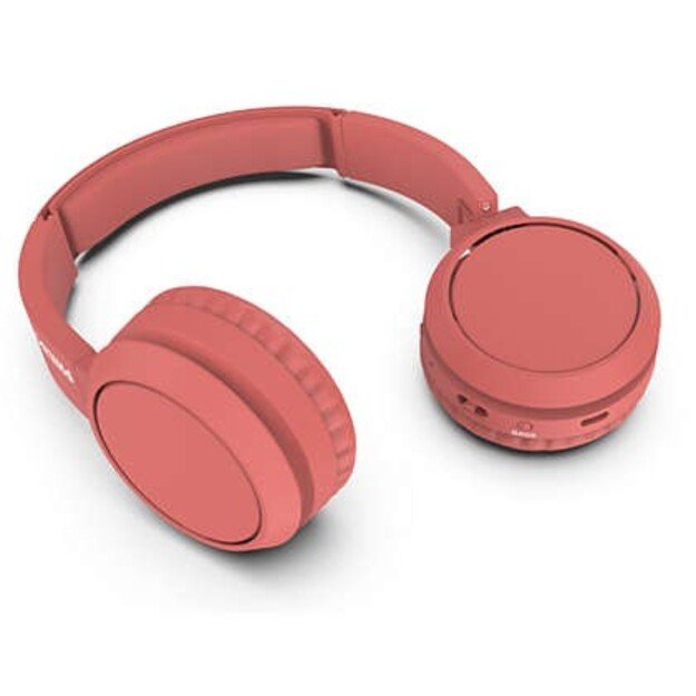 Philips Audio - On-ear Wireless Headphones - Red 1