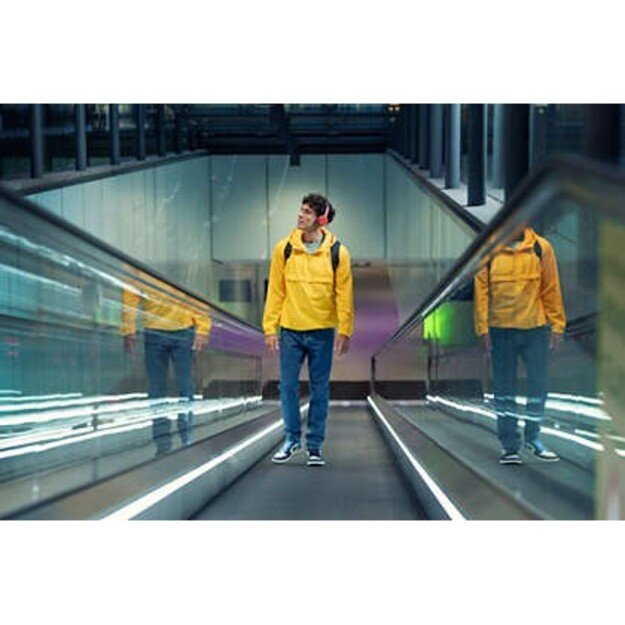 Philips Audio - On-ear Wireless Headphones - Red 5