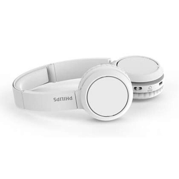 Philips Audio - On-ear Wireless Headphones - White 4