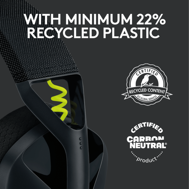 Logitech - G435 Lightspeed Wireless Gaming Headset - Black 2