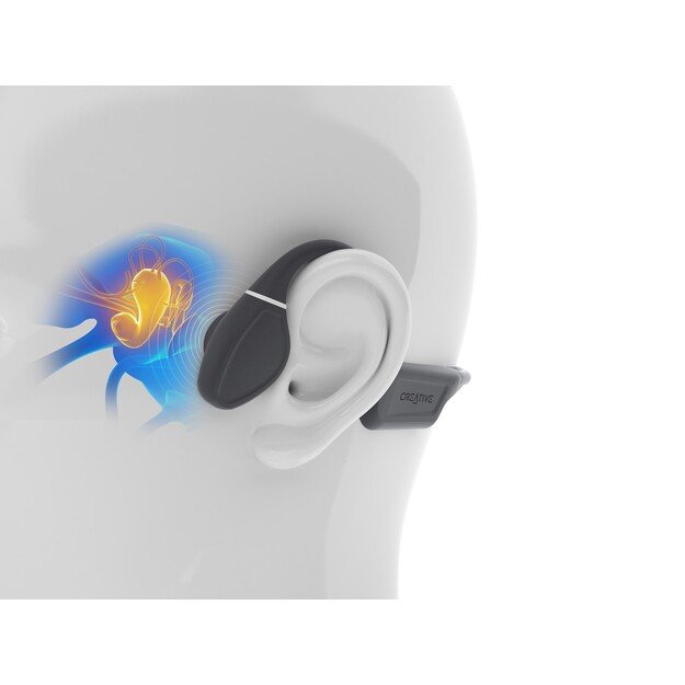 Creative - Outlier Free Bone Conductor Headphones, Black 6