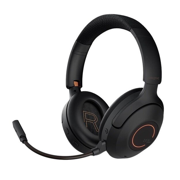 Creative - Zen Hybrid Pro Wireless Over-Ear Headphones ANC - Black 5