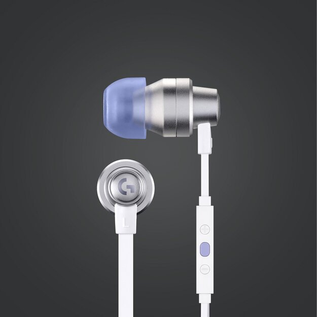 Logitech - G333 In-ear Gaming Headphones White 1
