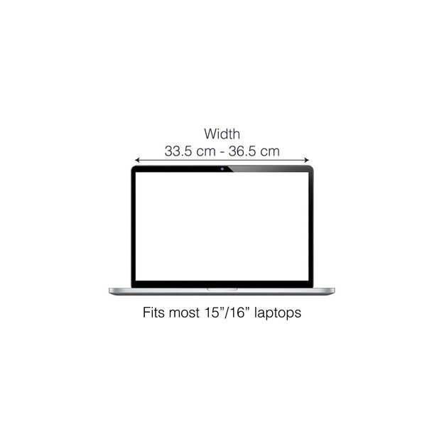 Philbert - Sun Shade & Privacy Hood Universal 15-16'' Ultra Slim, Black 2