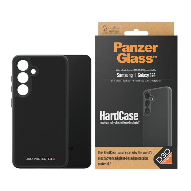PanzerGlass - Hardcase with D3O Galaxy S24 Black 1