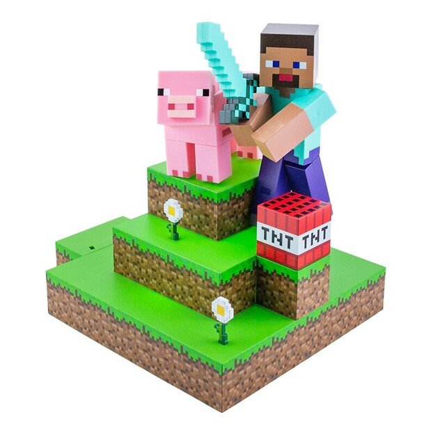 Minecraft Figural Diorama Light 3