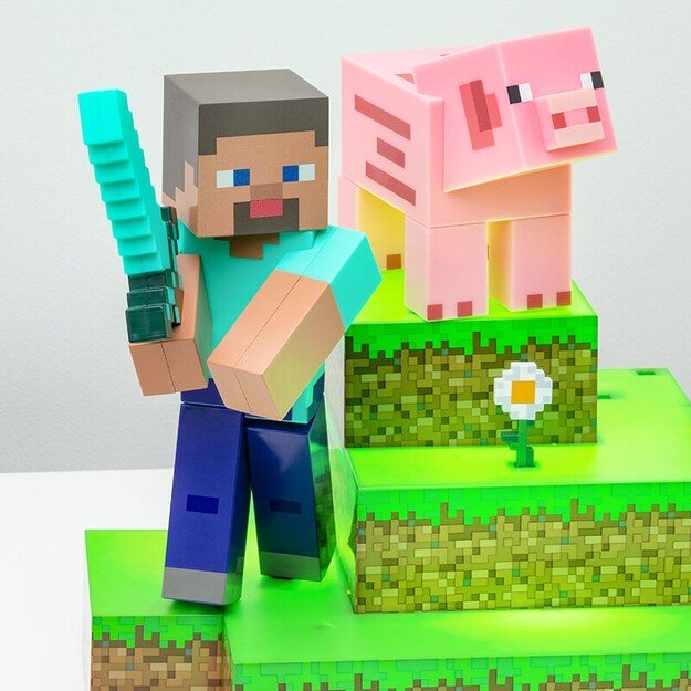 Minecraft Figural Diorama Light 2