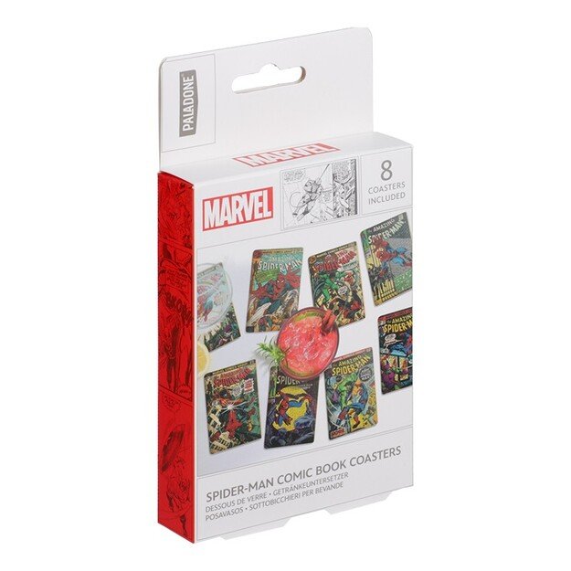 Spiderman Comic Book Coasters 1