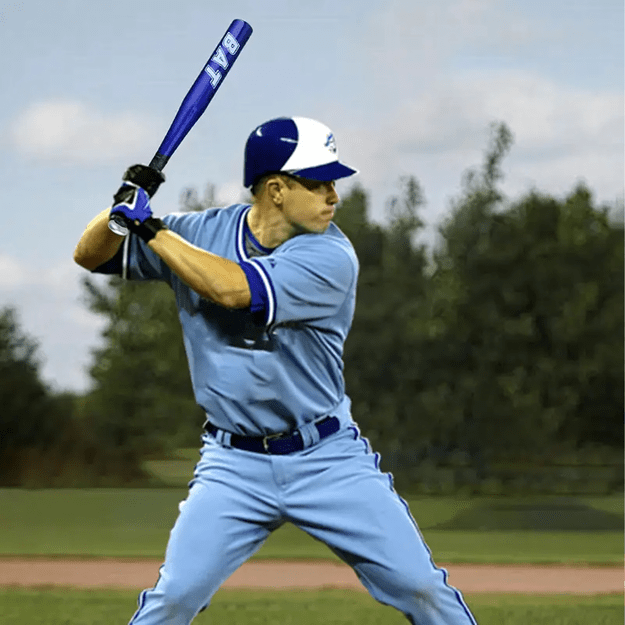 Kij Baseballowy Bejsbolowy Bat Aluminiowy 25  64cm Treningowy Niebieski 29