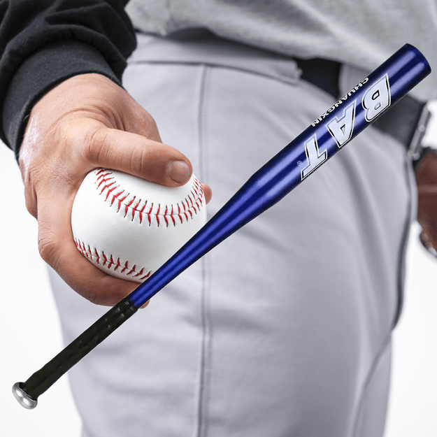 Kij Baseballowy Bejsbolowy Bat Aluminiowy 25  64cm Treningowy Niebieski 23