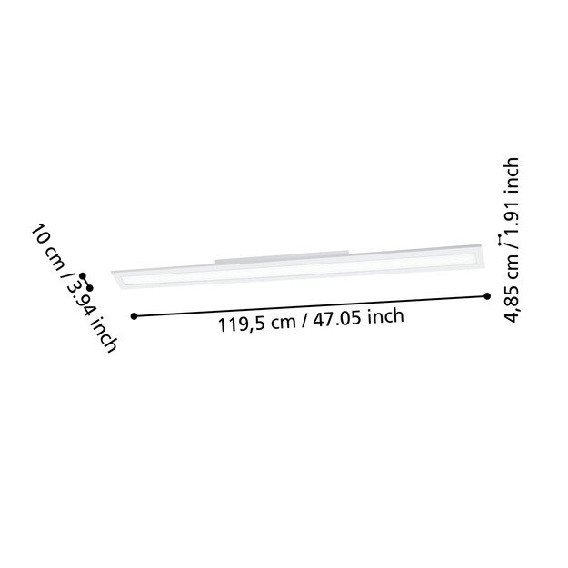 EGLO - Salobrena-Z panel white 120x10 - TW - Zigbee, Bluetooth 2