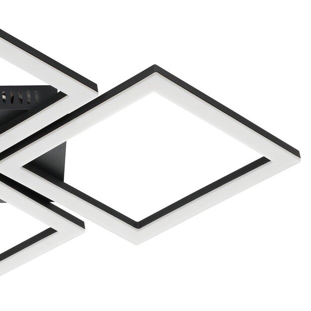 EGLO - Paranday-Z ceiling lamp w/squares black 47x43 - TW - Zigbee, Bluetooth 6