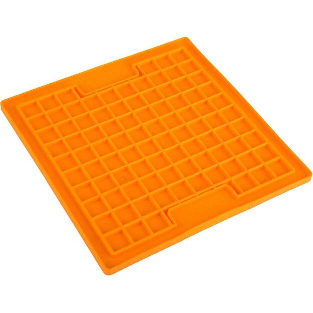 LICKI MAT - Dog Bowl Playdate Orange 20X20Cm - (645.5330) 1