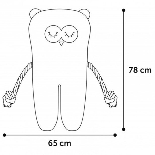 Flamingo -   Plush owl large 78cm 1