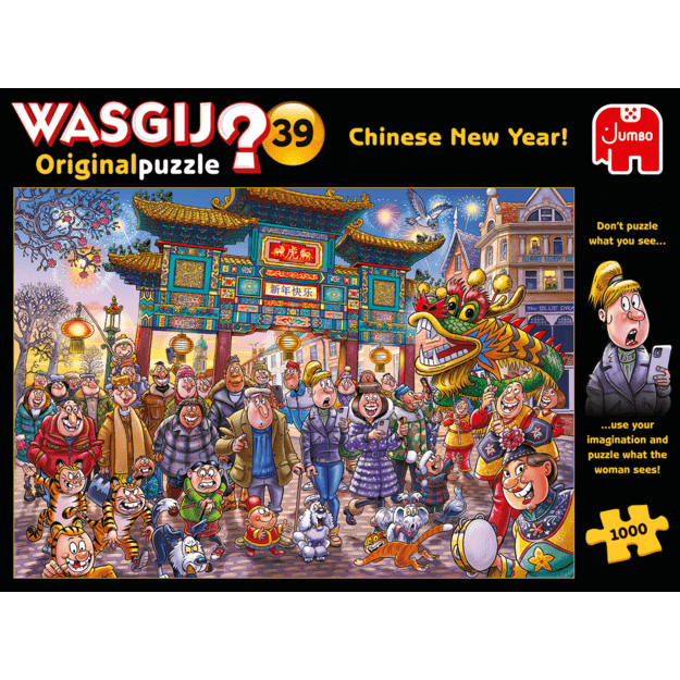 Wasgij - Original - #39 Chinese New Year! (1000 pieces) (JUM5011) 1