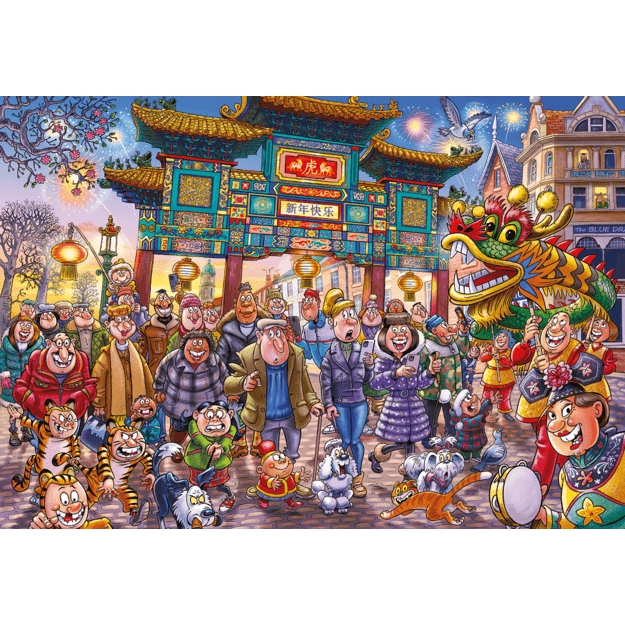 Wasgij - Original - #39 Chinese New Year! (1000 pieces) (JUM5011) 2