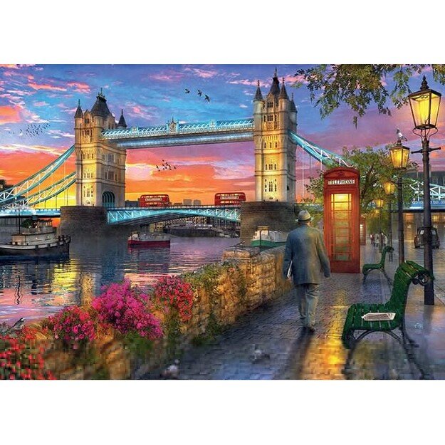 Ravensburger - Puzzle - Tower Bridge At Sunset 1000p (12000041) 1