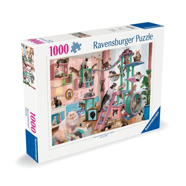 Ravensburger - Puzzle Cat Tree Heaven 1000p (12000875) 1