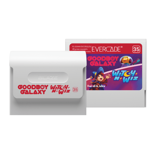 Blaze Evercade Goodboy Galaxy/Witch n'Wiz
      
        - BLAZE TAB Plus 3