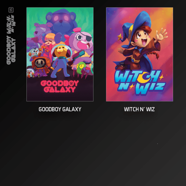 Blaze Evercade Goodboy Galaxy/Witch n'Wiz
      
        - BLAZE TAB Plus 4